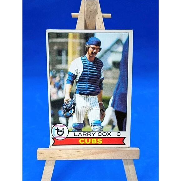 1979 Topps - Larry Cox #489 Chicago Cubs - Picture 1 of 4